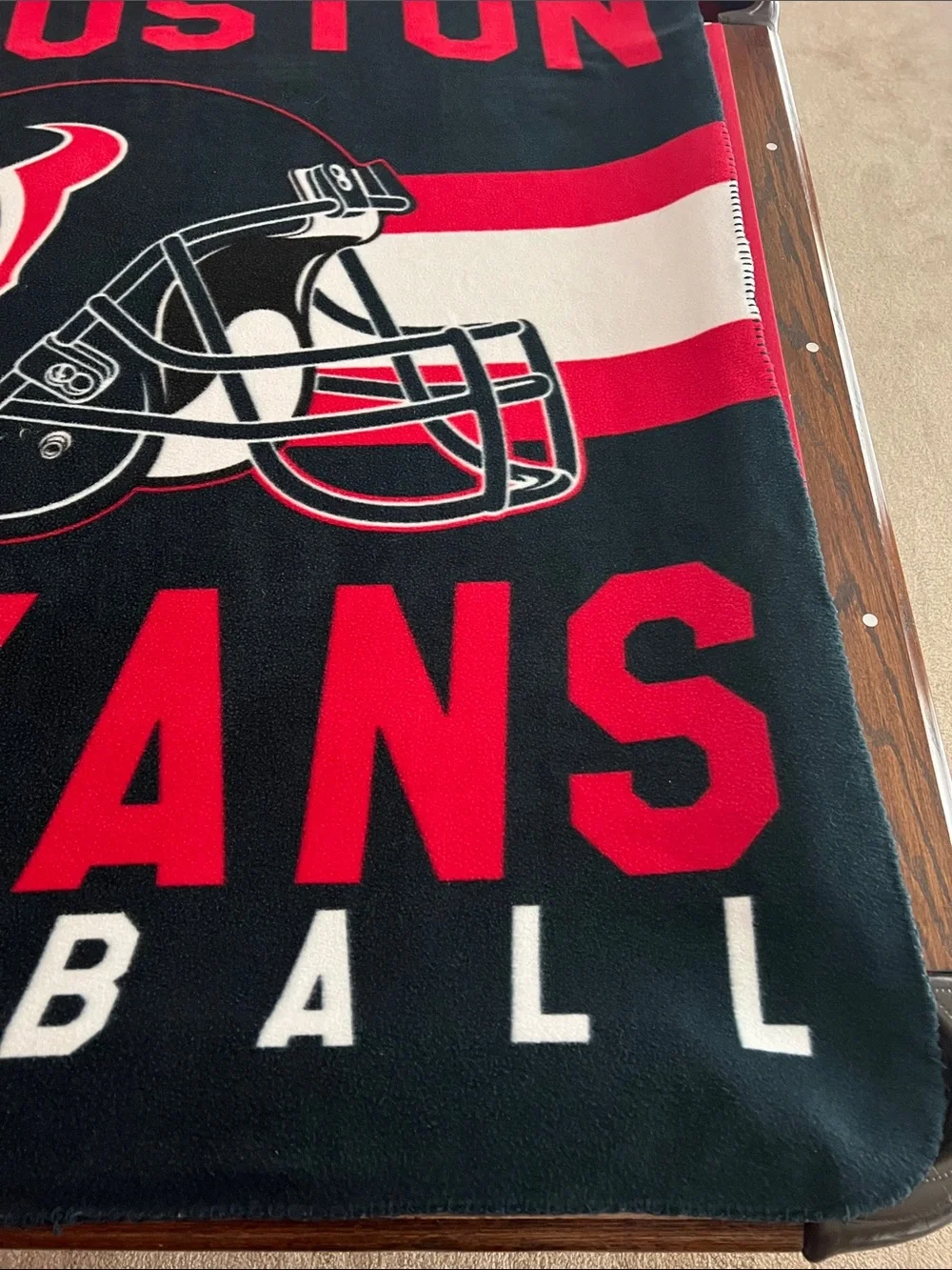 Houston Texans Blanket NFL Gifting Football Sports Fleece